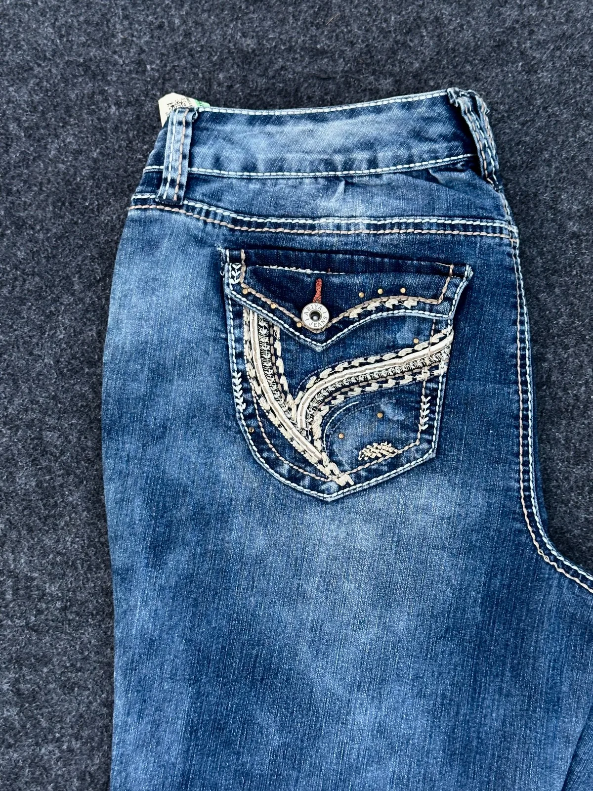 Vintage bootcut denim🔥 view 3
