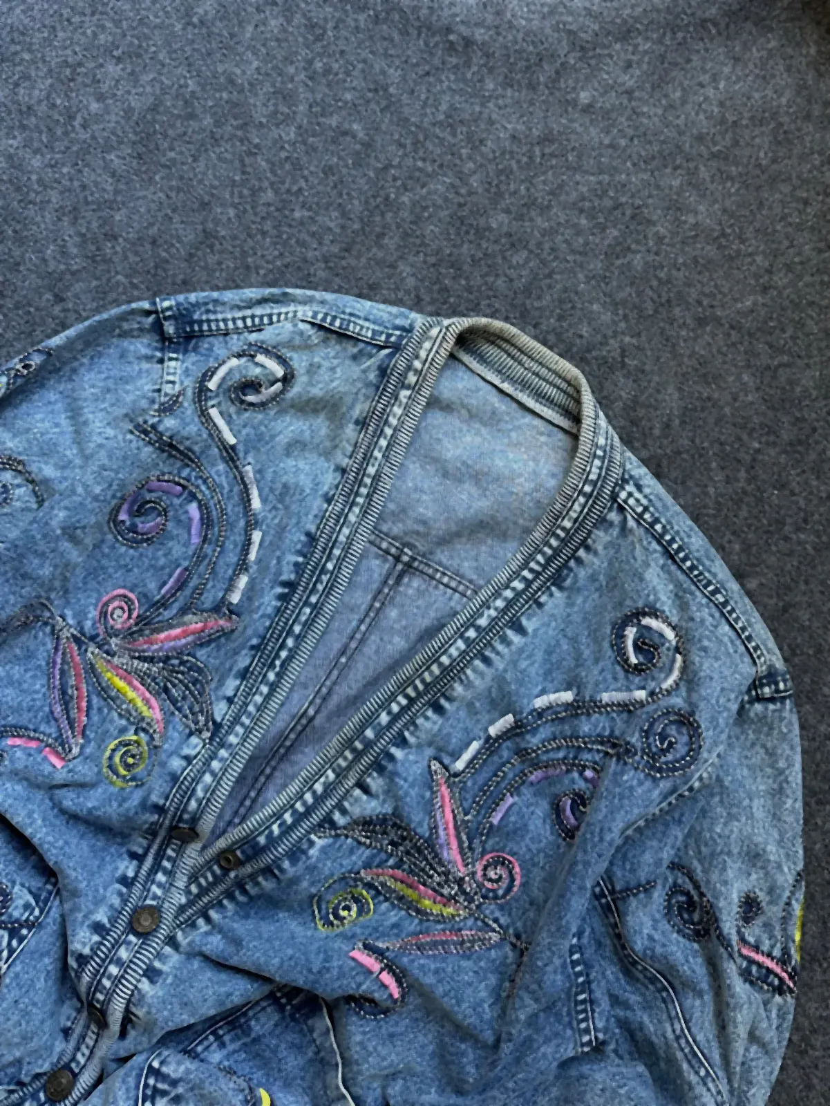 Vintage denim Jacket🔥 view 2